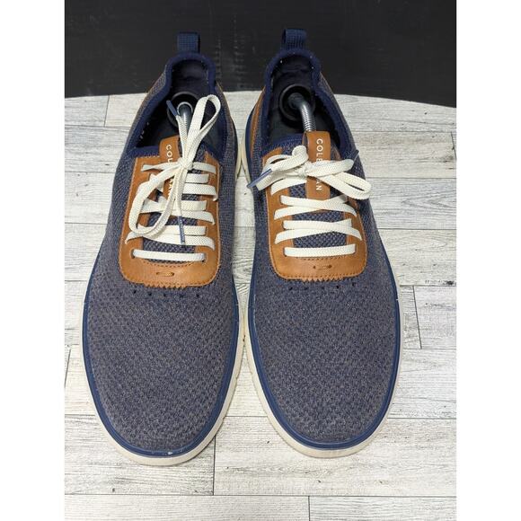 Cole Haan Men Generation Zerogrand Stitchlite Sneakers Blue C31403 Size 11.5 US - Picture 6 of 8